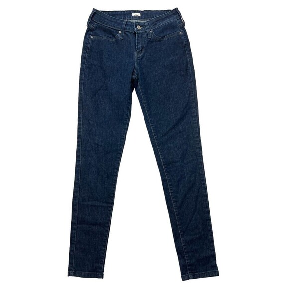 Levi‎ Strauss & Co Legging Stretch Skinny Dark Wash Jean Size W27 - Picture 1 of 10